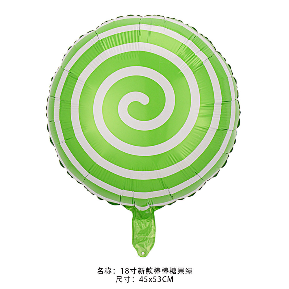 2025新款圣诞节气球礼盒拐杖糖果风车棒棒糖气球圣诞活动装饰布置