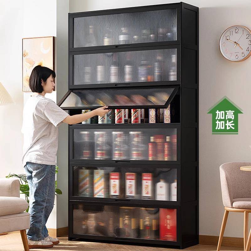 酒酒柜酒架客红厅柜摆放件斜多层家用454JGCHF红酒柜架子置物架简