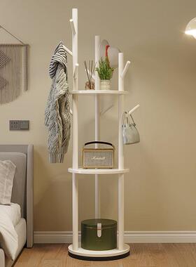 木旋物转衣帽架落地衣架卧室家用置子架立式衣AL102039服架客厅挂