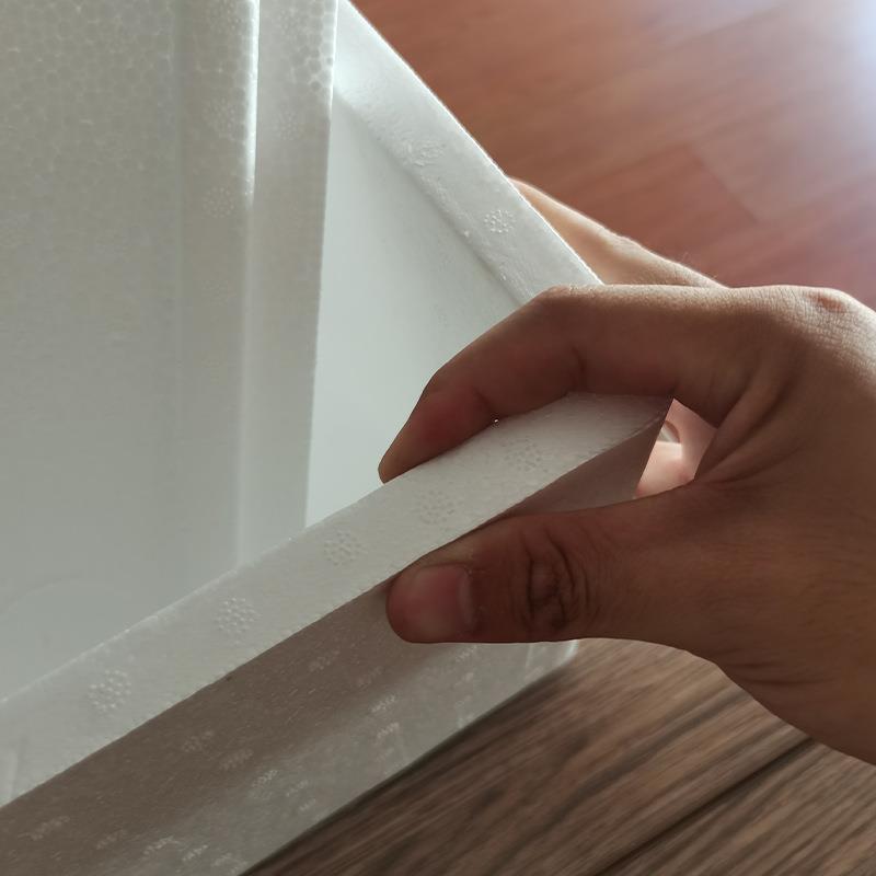 果工厂直销5号泡沫BSF箱大箱量水泡沫冷快链生鲜箱泡沫箱递专用
