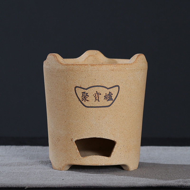 炭炉烧水小火炉陶壶风炉潮州老式木炭橄榄茶炉明火煮茶器煲汤碳炉