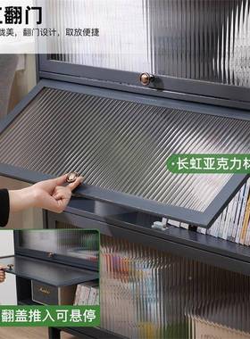 书架2224CHFM书多柜置物架带柜储柜物柜一体格子展示柜落地门层客