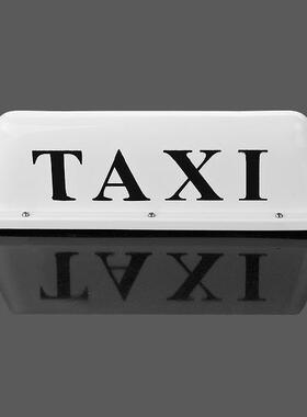 taxi车顶装饰AL101168拉灯汽D车广士告灯的顶灯活灯空车灯代驾充