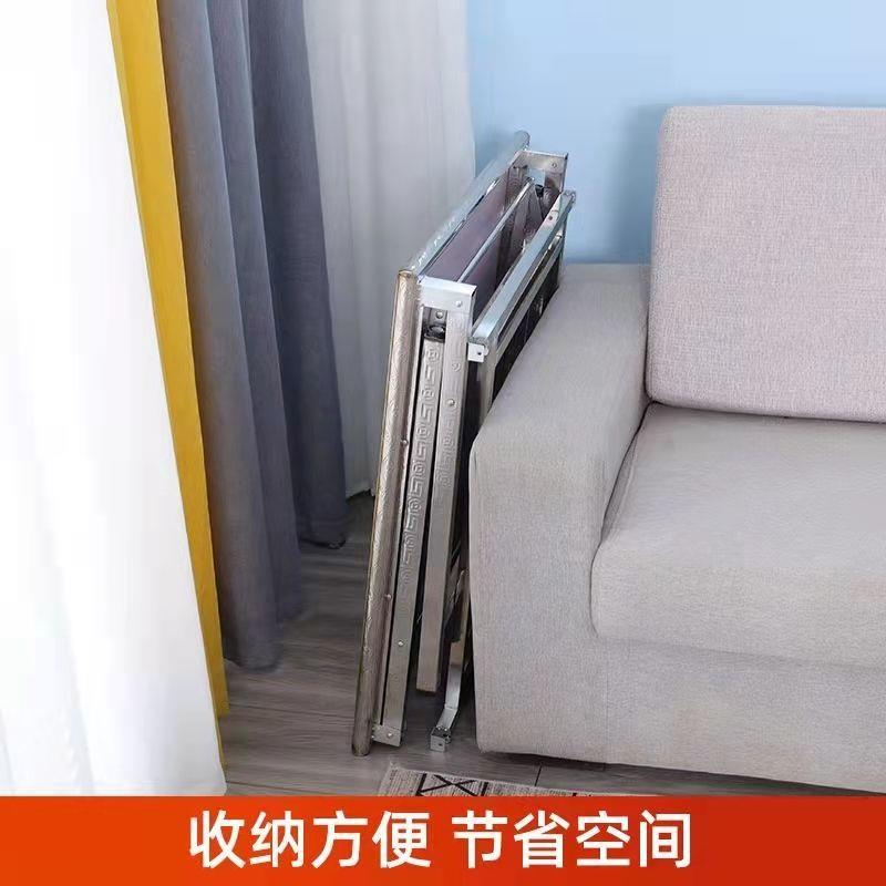 烤火桌子用正方形不锈餐桌冬季取暖多功能钢四方桌饭折叠LXJ烤火