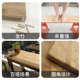 7K楠竹木板桌面桌板竹板定制实做烤火衣书桌板板隔吧台板餐桌电脑
