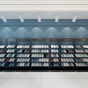 瓷砖架色卡架板子摆放架橱柜门色板扣石材样铝品料落地展F9776J9S