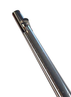 不锈AY-1711钢电镀把手加厚不锈钢门拉手玻璃门大大拉孔手距可调