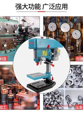 LRW密博大台精台式钻多功能床750W1100W打孔钻16MM20工业钻级大功