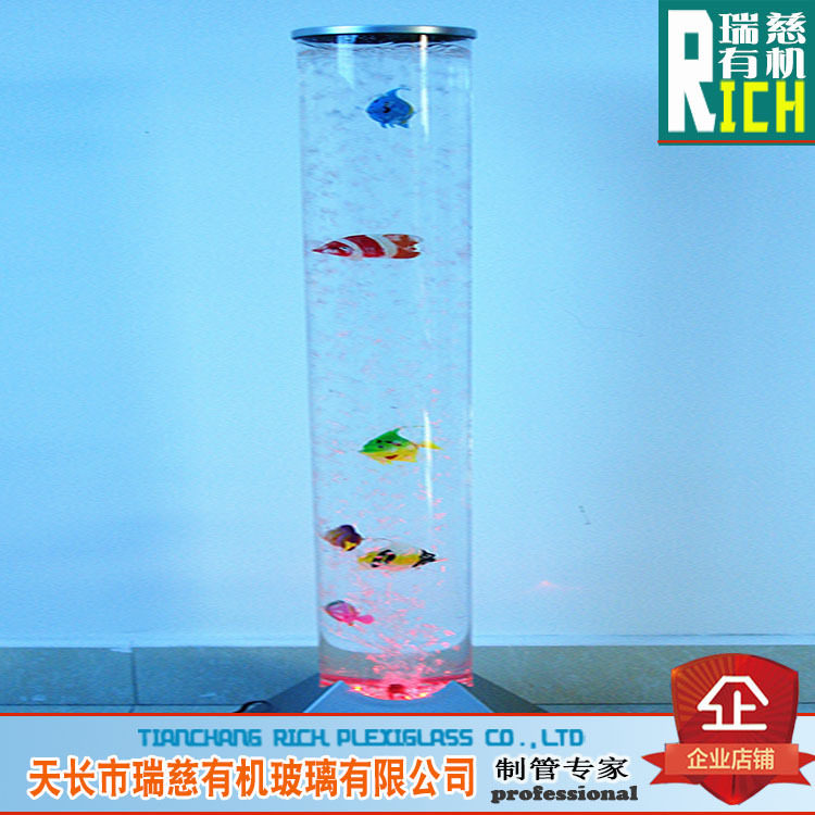 亚克力管 外径210mm壁厚10mm 有机玻璃管 1米价 玻璃管 透明硬管