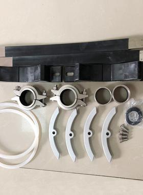 800玻璃钢膜壳进器出水口FRP反透渗膜压力PAN4容端板密封圈RO膜膜