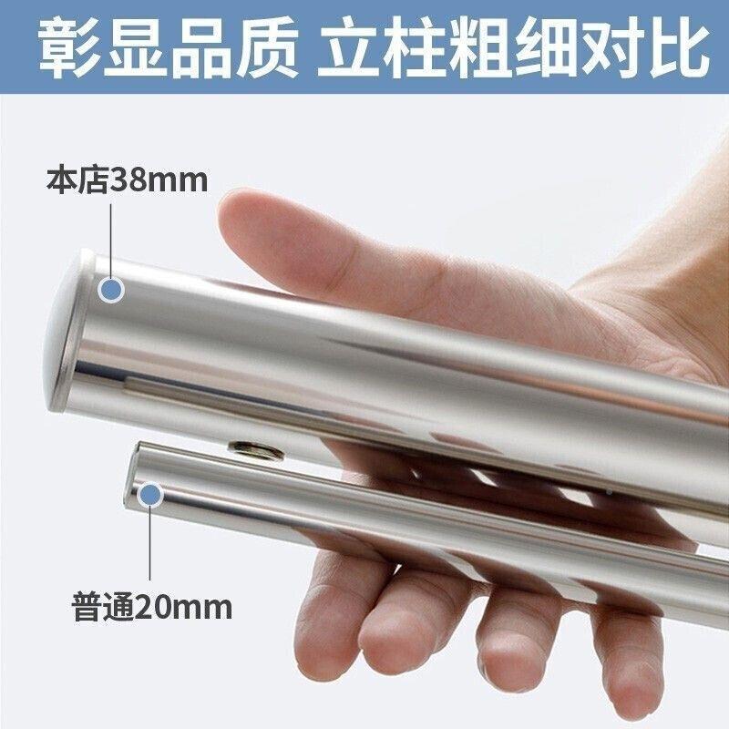 加厚不锈钢三层厨房置箱物架微波炉烤地物架家NPD用储收纳货落架