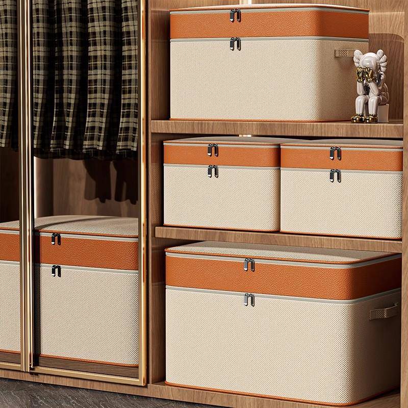 无霸衣服纳袋家用容量牌：qita衣柜无纺布收棉理被整袋储物折巨叠