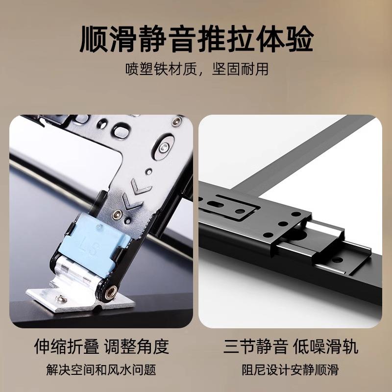 衣PIH柜内镜子内装隐形衣镜穿推拉全身镜隐藏式折伸叠缩暗藏置试