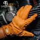 外星蜗牛V7羊皮骑行手套四季 备机车手 覆古男女触控屏幕舒适骑行装