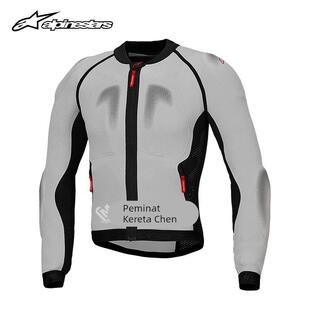 A星alpinestars摩托车夏季骑行网眼防摔护具BASE MESH V2护甲衣