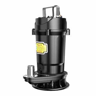 污水泵220v切割泵抽粪泥浆排污泵化粪池清淤鱼塘淤泥多功能抽水泵