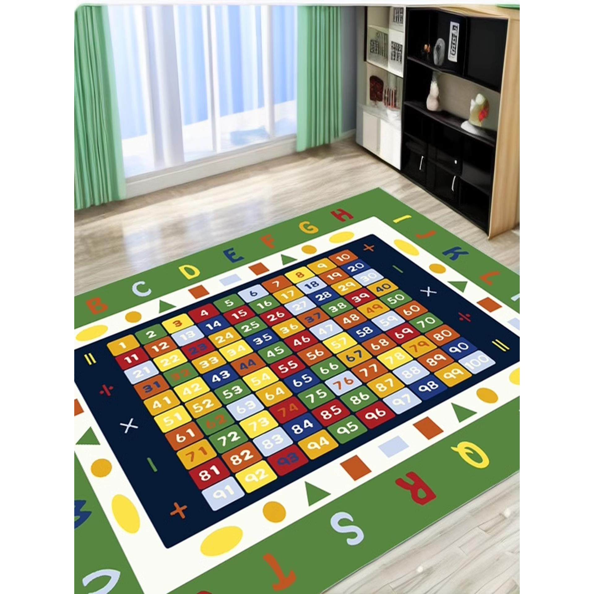幼儿园地毯卡通字母数字英文椅子可擦洗阅读区儿童房早教中心地垫,居家布艺,地毯,淘宝优惠券,粉丝福利购,淘宝优惠卷
