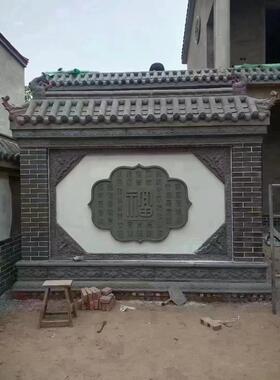 定制砖雕青砖雕刻各种尺寸影壁墙装饰浮雕仿古砖雕大型浮雕定制图