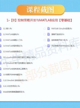 Simulink入门建模仿真MATLAB模糊控自动代码PID控制模型视频教程
