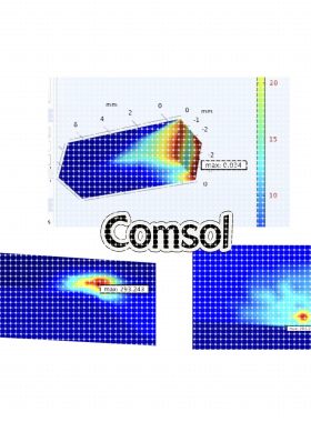 代做COMSOL彷真电磁热流体等离子声光力学建模有限元分析