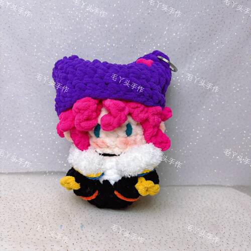 成品英雄联盟金铲铲之战永恩瑟提纯手工钩织大玩偶软糖挂件摆件