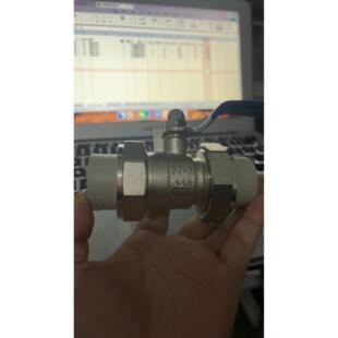 公元牌ppr热熔管件，双活接球阀，开关阀，大口径阀门20实体发货