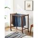 架储物架卧室可移动裤 实木地板站立裤 架简单无缝 纳维亚风格 斯堪