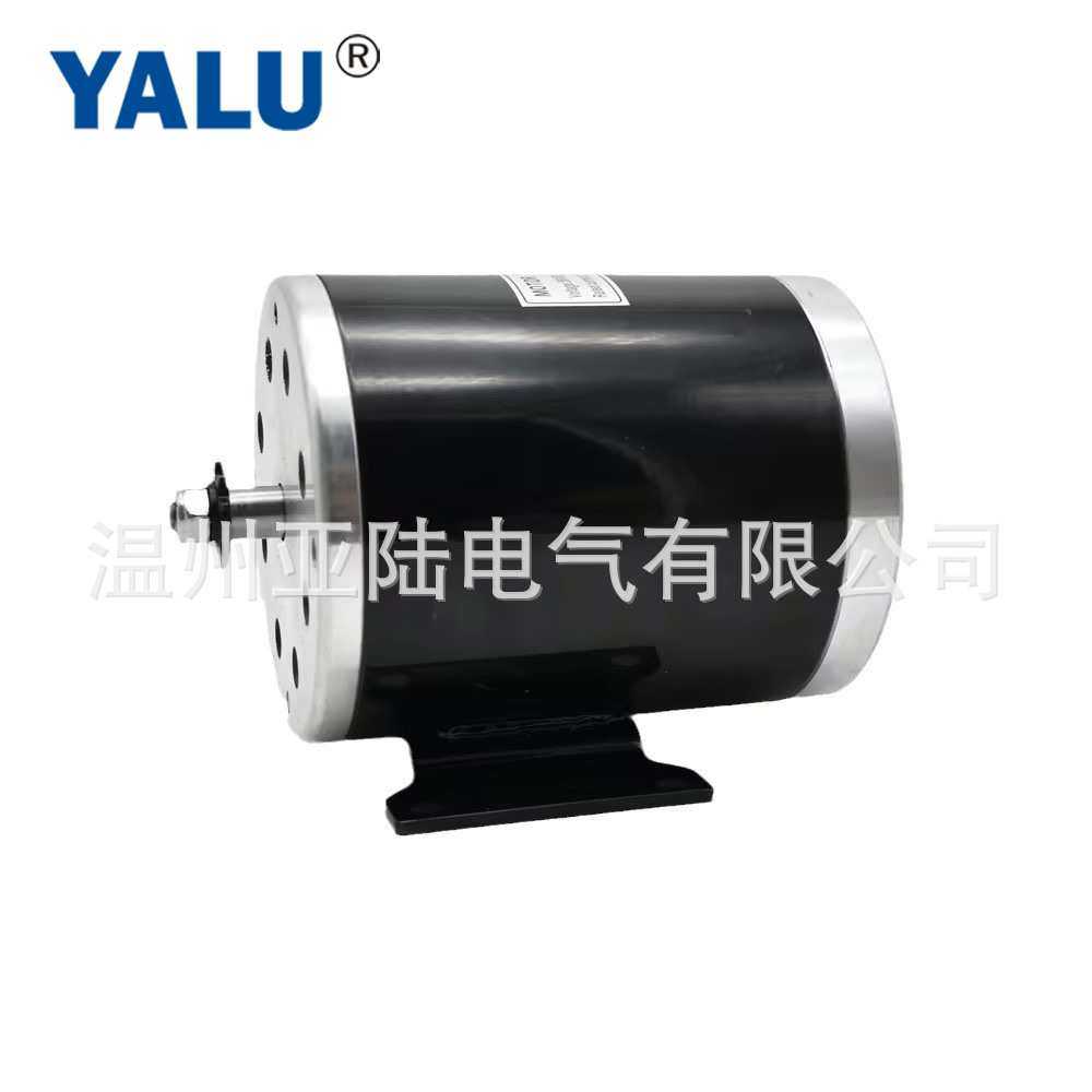 MY1020高速机车电摩电机漂移车电动机750W 36V48V60V永磁有刷电机