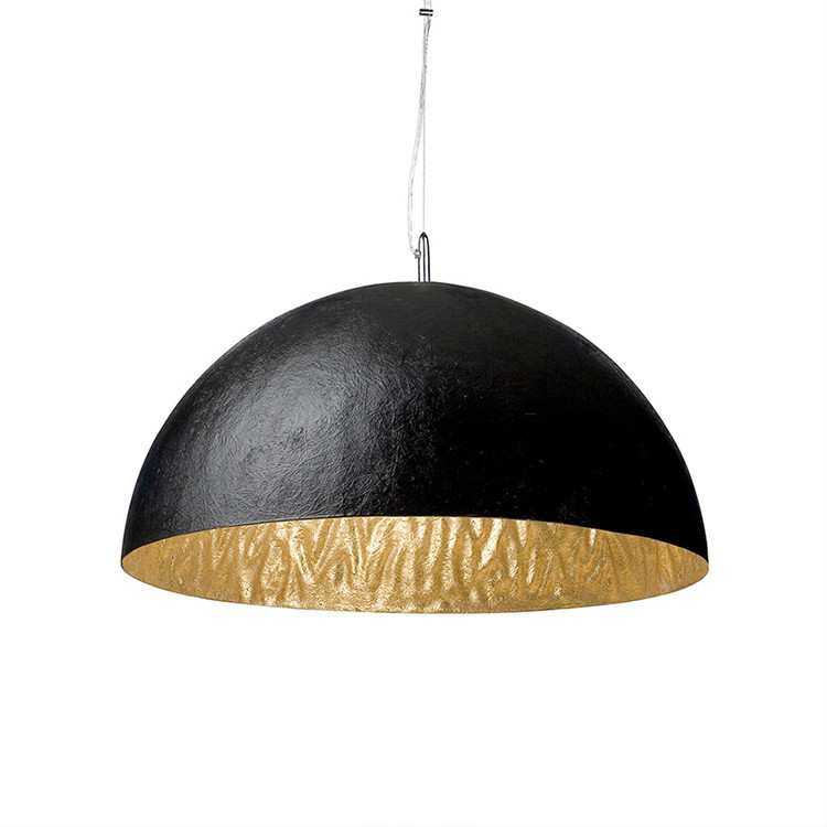 跨境北欧设计师创意个性单头半圆锅盖餐厅酒店吧台客厅卧室吊灯