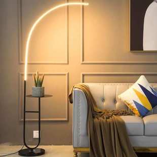 北欧ins风落地灯客厅现代简约led创意卧室床头灯书房茶几钓鱼台灯