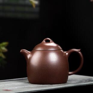 砂艺 89家用全手工纯紫 轩宜兴紫砂壶泡茶壶泥原矿雨 秦权茶具套装