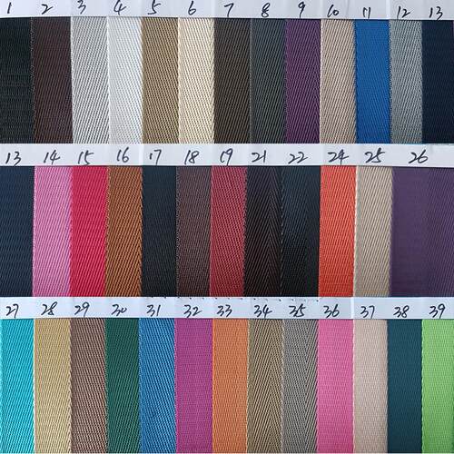 2/2.5/3.2/3.8/5cm宽 人字纹彷尼龙编织带扁带背包带箱包服装辅料