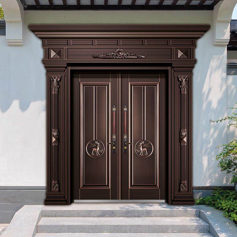锌合金别墅大门农村自建房防盗门定制家用进户门,全屋定制,进户门,淘宝优惠券,粉丝福利购,淘宝优惠卷