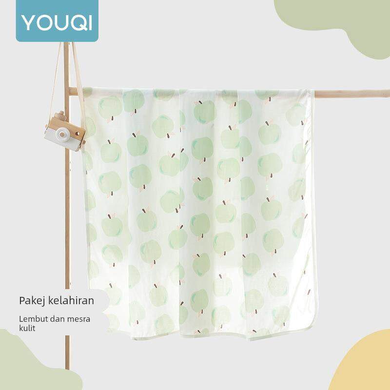 婴儿空调被新生儿抱被盖毯竹纤维包单初生宝宝夏季小被子薄款