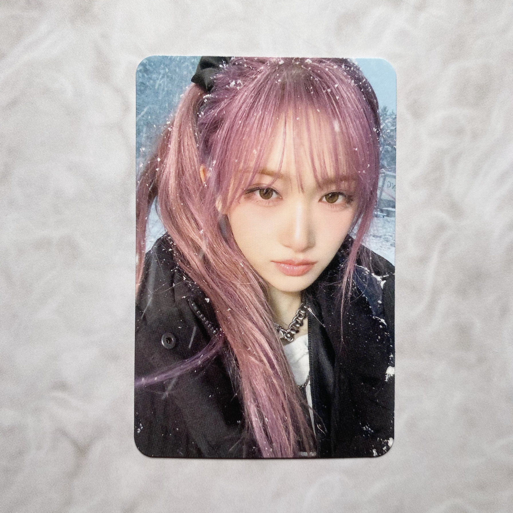 李瑞小卡正版官卡IVE芙 sw3.0签售卡 sw3特典卡片韩娱明星 雪景瑞