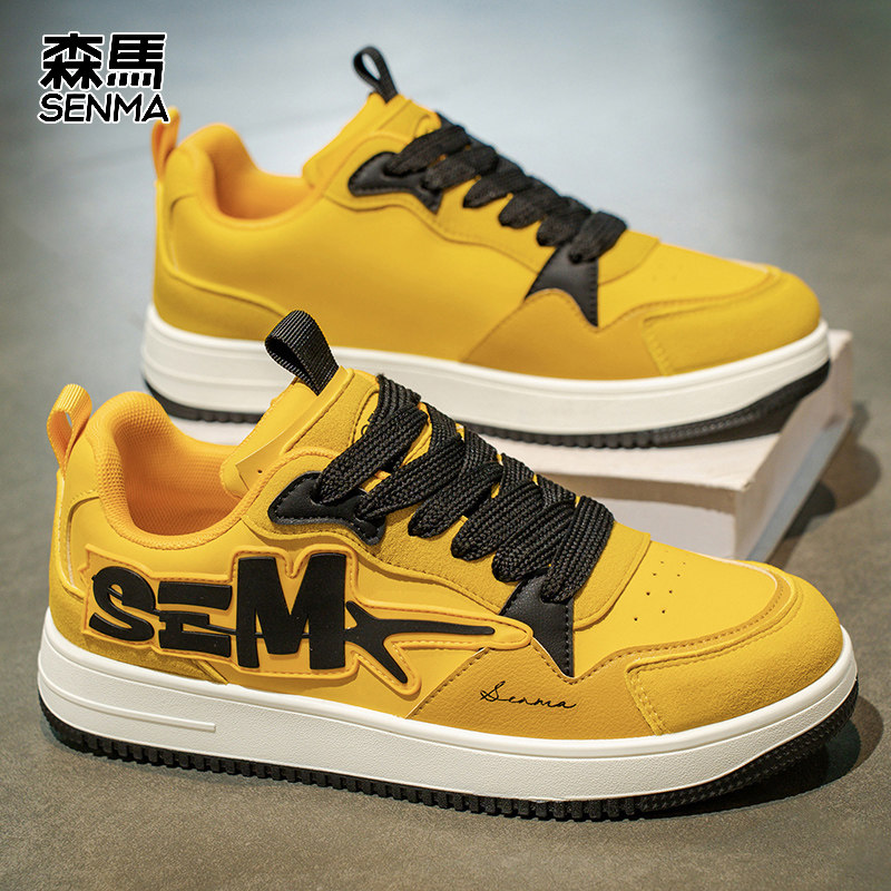 森马正品休闲板鞋男款