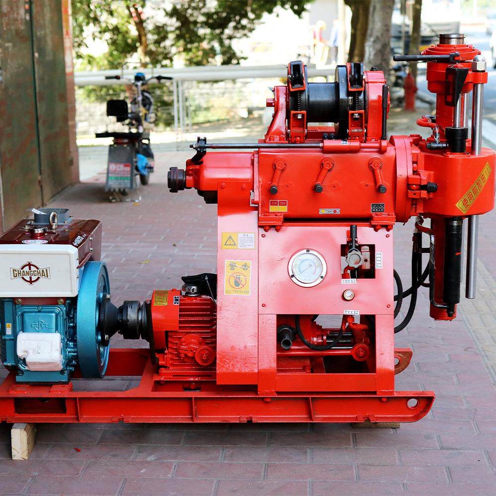 京新探北探XY-200HB钻机带水泵移机用于取芯勘探水井
