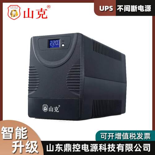 山克SC6KS塔式UPS不间断电源6KVA4800W长效机外接电池柜安装更换