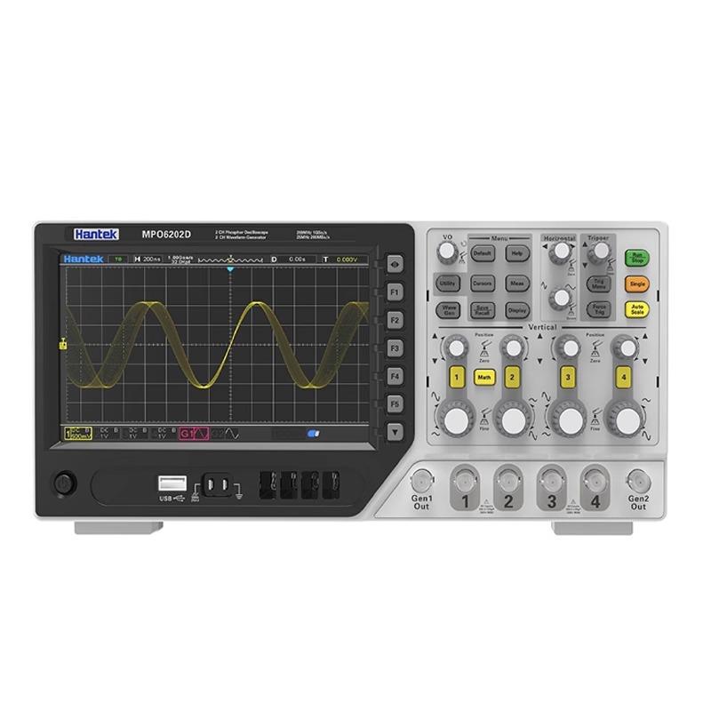 Hantek MPO6084D MPO6104DM PO6204D四通道示波器+逻辑分析仪