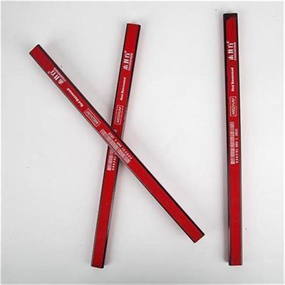 木井方木工铅笔扁头划线铅笔木工专用粗芯黑色铅笔木工*5支包邮