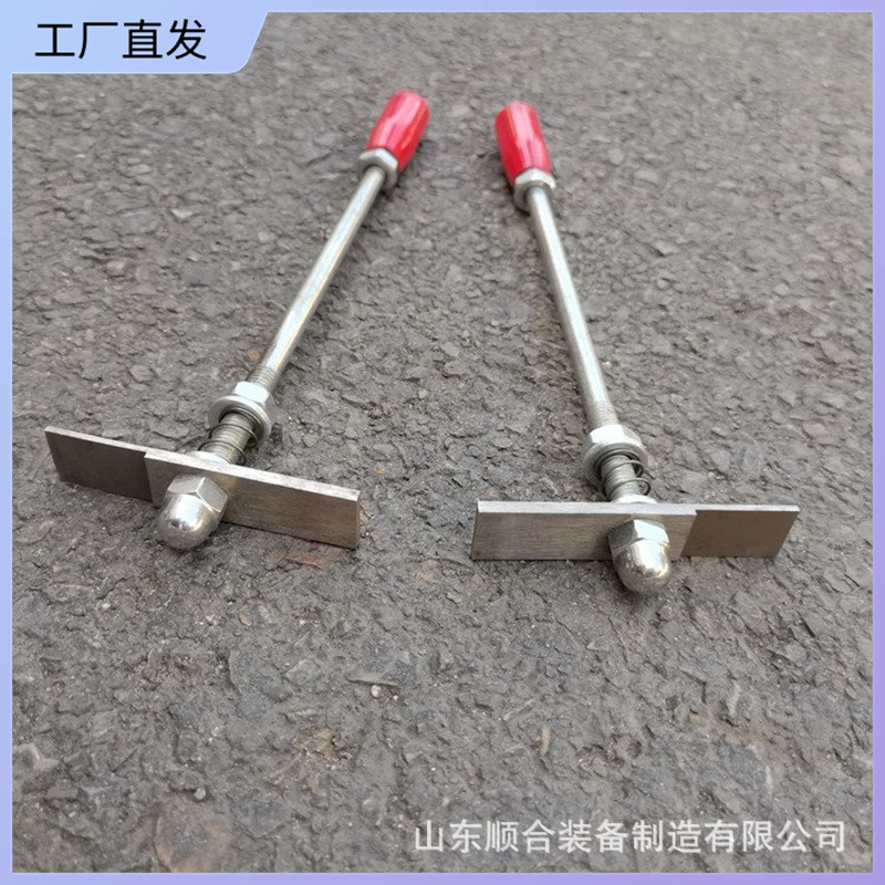 铁路轨缝检验锤使用简单钢轨检查锤厂家直供道岔间隙检测锤