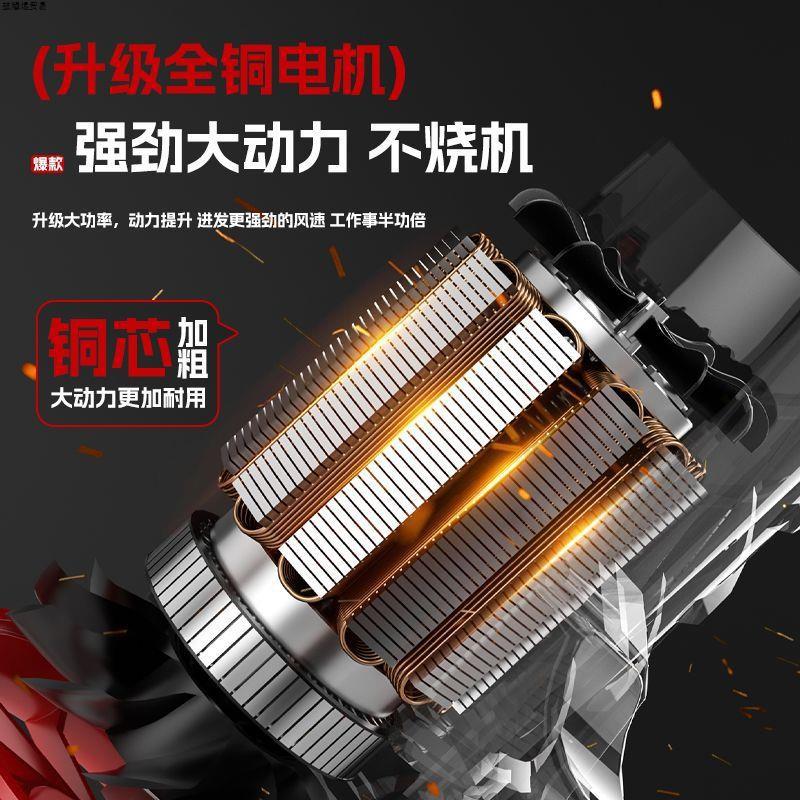 涵道暴力风扇洗车吹水除尘涡轮工业鼓风机大功率强力吹风机吹雪机