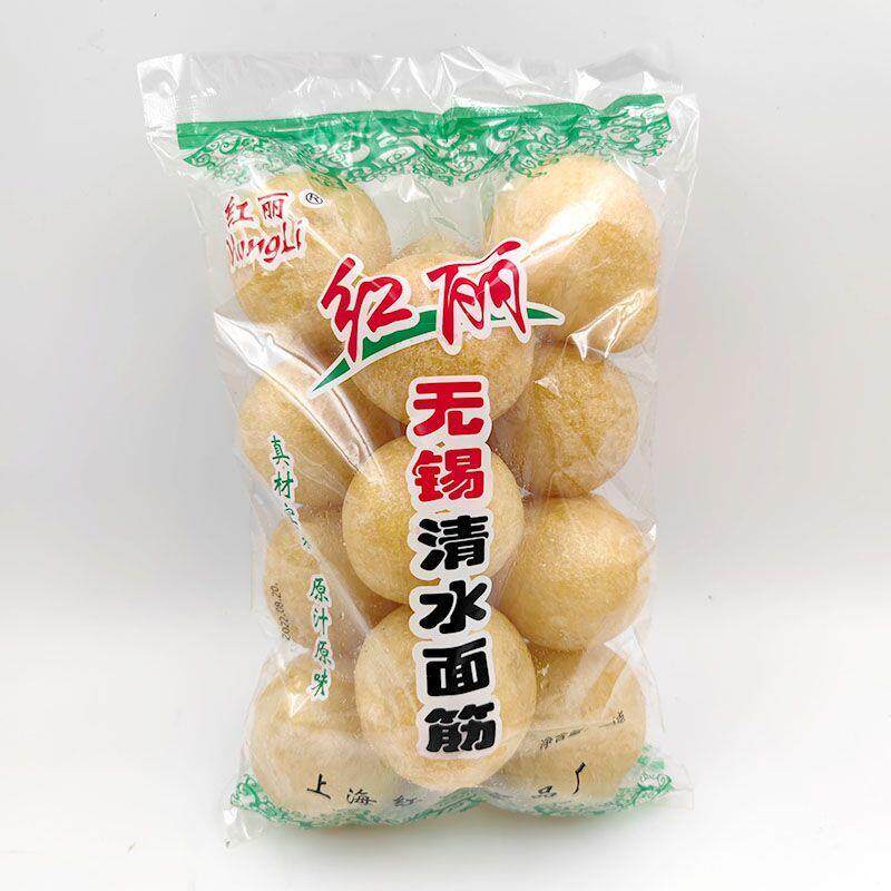 无锡清水油面筋大个头3包油面筋塞肉麻辣烫火锅串串香豆制品烧汤