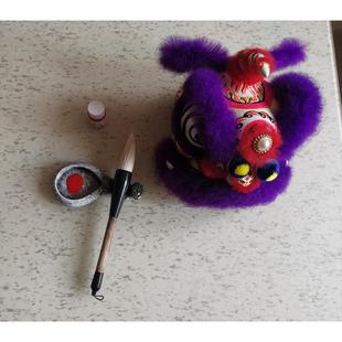 舞狮点睛 舞龙点睛 北狮点睛 青城飞鸿点睛道具 朱砂毛笔墨碟