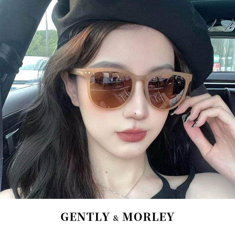 焦下2021新款折叠墨镜女网红偏光防紫E外线gm太阳眼镜潮级感ins