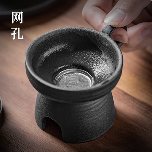 陶瓷茶漏 言和堂 家用茶滤简约滤茶器茶叶过滤器茶道配件泡茶伴侣