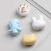 新款 简约现代动物男孩衣柜拉手儿童房卧室榻榻米斗柜柜子抽屉把手