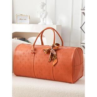 高档婚庆蚕丝羽绒羊毛春秋冬被子皮包被子包装袋收纳皮革手提袋子