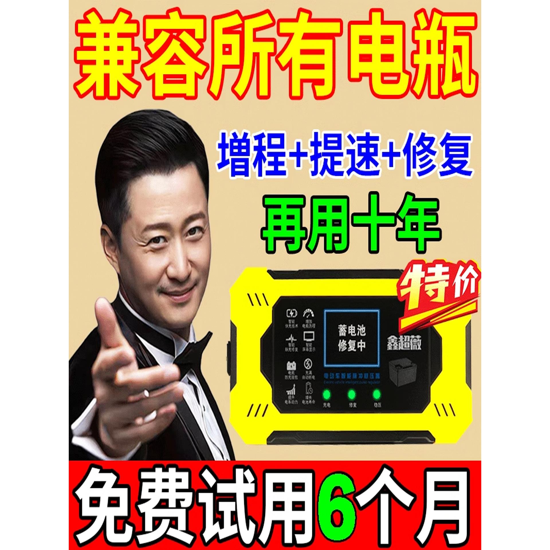 正品电池修理工2轮3轮电池激活脉冲修理工充电器电池电压稳定电池