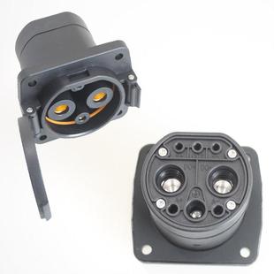 S1维修 国标直流九孔快充充电座口头DC750V80A125A250A YDG250D